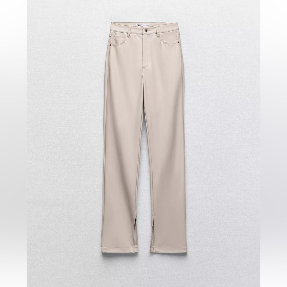 Zara Faux Leather Pants